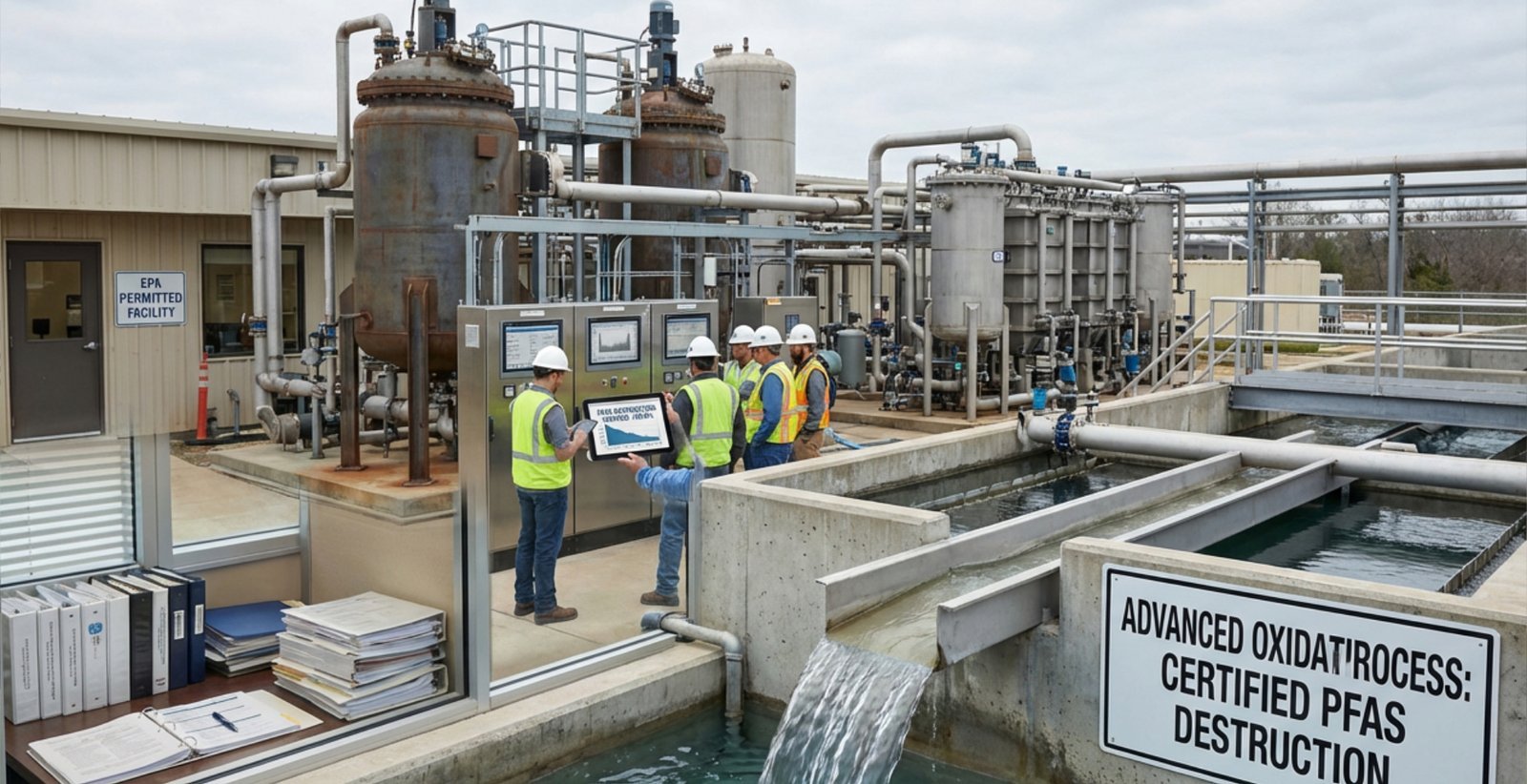 Near-Total PFAS Destruction Achieved at Industrial Scale