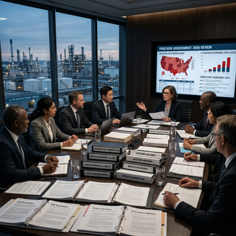 PFAS Compliance 2026: Key Regulatory and Litigation Risks